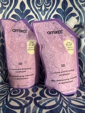 2 - amika 3D Volume and Thickening Conditioner 16.9 Fl Oz Refill Size