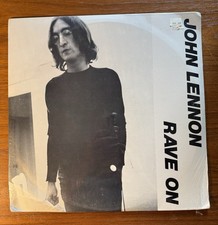 John Lennon, Rave On, LP Vinyl Record, Toasted Records, TRW 1941, 12"