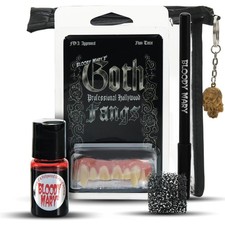 Vampire SFX Makeup Kit- Deluxe Wicked Bite Special Effects Face Makeup