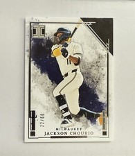 2025 Panini Impeccable - Jackson Chourio #47 Silver /60
