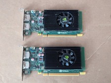 LOT OF 2 NVIDIA NVS 310 1GB DDR3 PCI DISPLAY PORT L-U X16 VIDEO CARD DELL 050XJ
