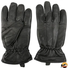 Leather Cold Weather Winter Gloves Cowhide Leather