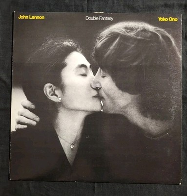 John Lennon/Yoko Ono - Double Fantasy Lyrics Sheet Geffen Records Q385