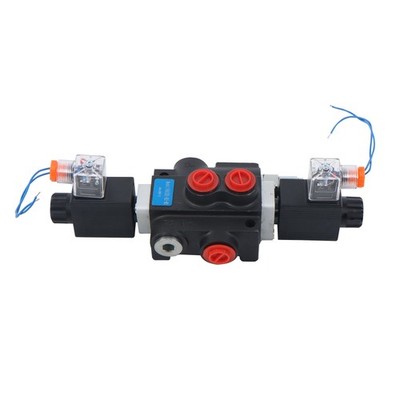 1Spool 3600 PSI Solenoid Hydraulic Control Valve Double Acting 13 GPM 12V DC