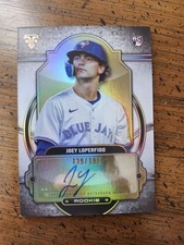 Joey Loperfido 2024 Topps Triple Threads RC Auto #RA-LOP Blue Jays 1l/199