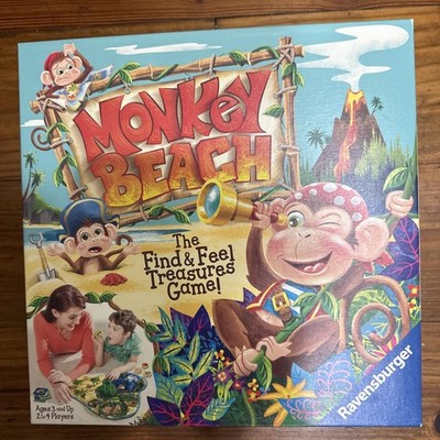 2015 Ravensburger Monkey Beach Board Game 100% COMPLETE