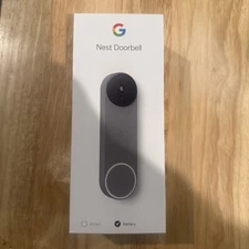Google Nest GA02076-US Video Doorbell - Ash