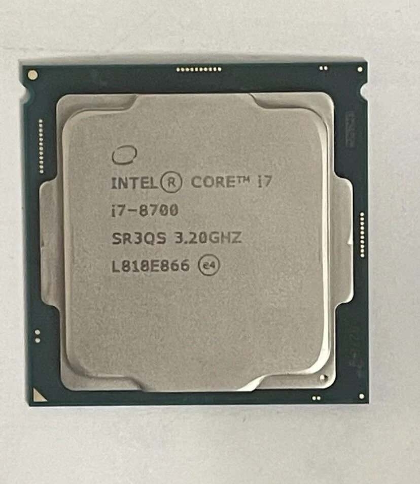 Intel Core i7-8700 95w 3.2ghz LGA1151 6c/12t For ASUS ROG Strix Z390-I Gaming - Bild 1 von 2