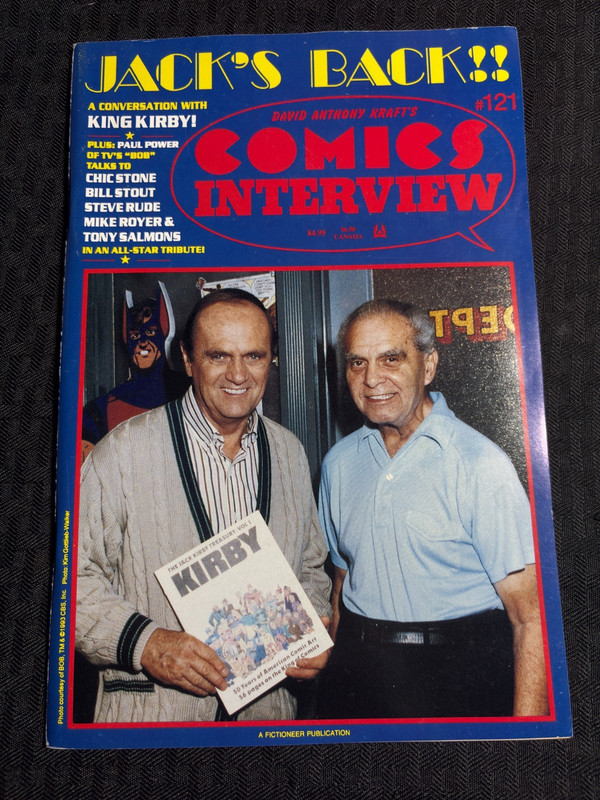 1993 COMICS INTERVIEW Magazine #121 FVF 7.0 Jack Kirby / Bill Stout / Steve Rude