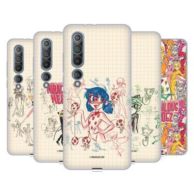 OFFICIAL MIRACULOUS LADYBUG SKETCHES SOFT GEL CASE FOR XIAOMI PHONES
