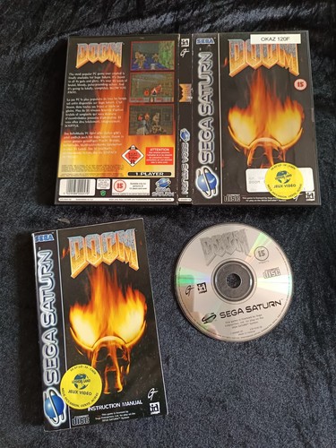 Doom - SEGA Saturn - CIB PAL SECAM FRENCH - Très bon état