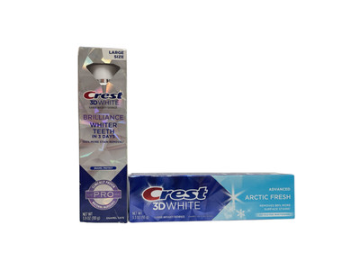 3D White set - Crest 3D White Arctic + 3D White Brilliance Exp 2027 (2 pieces)