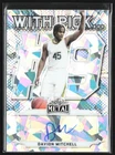 Davion Mitchell 2021-22 Leaf Metal With Pick... Silver Ice Auto #WP-DM1