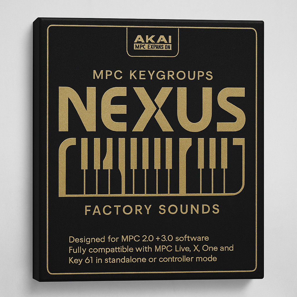 1000 + Nexus Inpired Keygroups for  MPC Live • X • One • Keys or Software