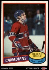 1980 O-Pee-Chee #261 Rejean Houle Canadiens 6 - EX/MT