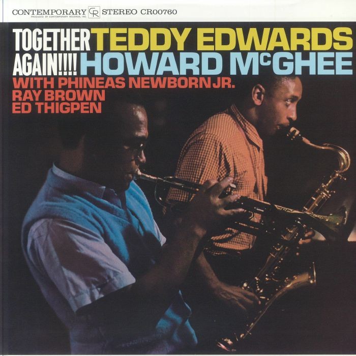 EDWARDS, Teddy/HOWARD McGHEE - Together Again!!!! (reissue) - 180 gram vinyl LP