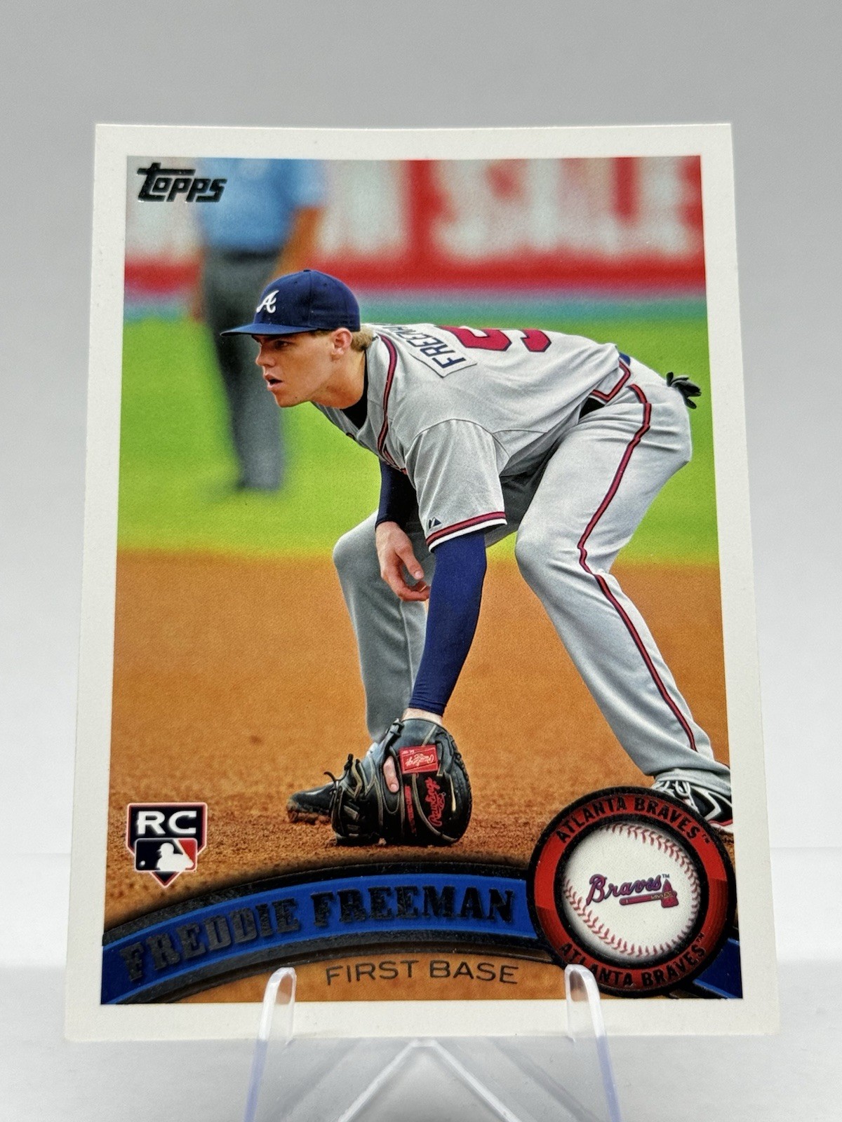 2011 Topps Freddie Freeman #145 RC - Atlanta Braves ROOKIE CARD