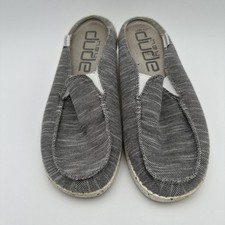 Hey Dude Woman's Lexi Rise Mules Size 5 Stretch Grey Comfortable  Light-Weight
