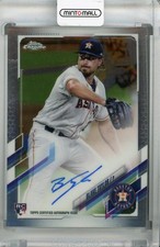2021 Topps Chrome Houston Astros Blake Taylor Rookie Autographs