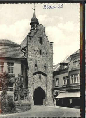 Blomberg Lippe Tor handschrifl. Kuerzel a. Ak