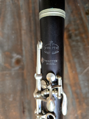 【良品】EVETTE Buffet Crampon master model Evette Buffet Crampon Master Model D Series Wood Clarinet - Made