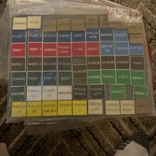 Magnetic, Soundboard Labels, Homemade Magnetic, See Pictures  