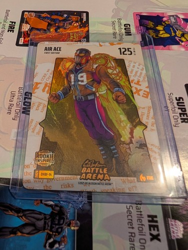 Ace Bailey `Air Ace` 2026 Bo Jackson Battle Arena Orange Headline Fire OHBF-14