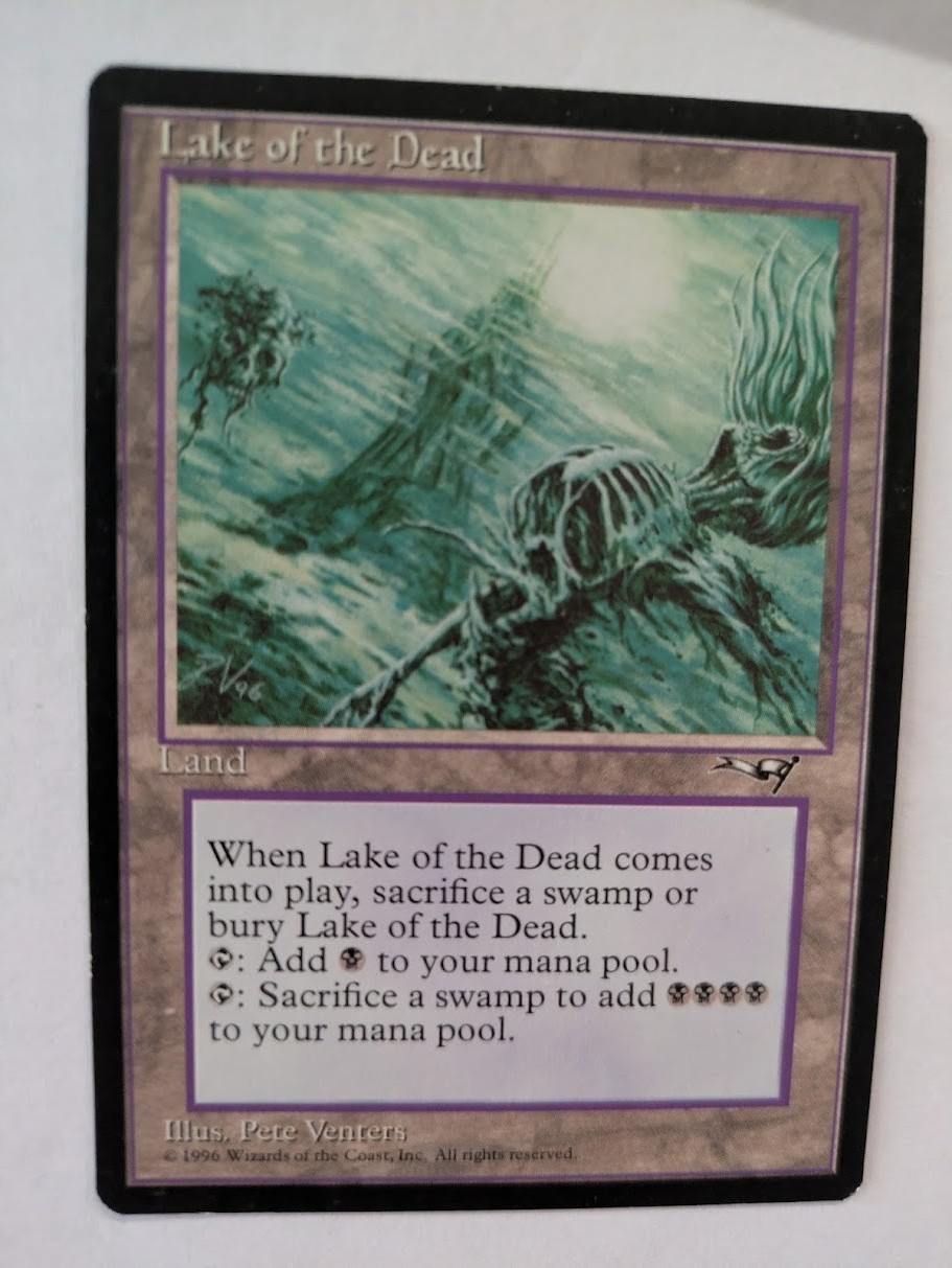 Lake of the Dead Alliances MTG NM Free shipping with tracking