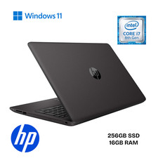 HP 250 G7 15.6" Laptop Intel i7 8565U @1.8GHz 16GB RAM 256GB SSD Windows 11 Pro