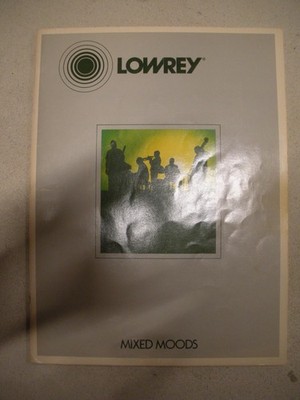 EZ PLAY Songbook LOWREY MIXED MOODS w/Stardust & more