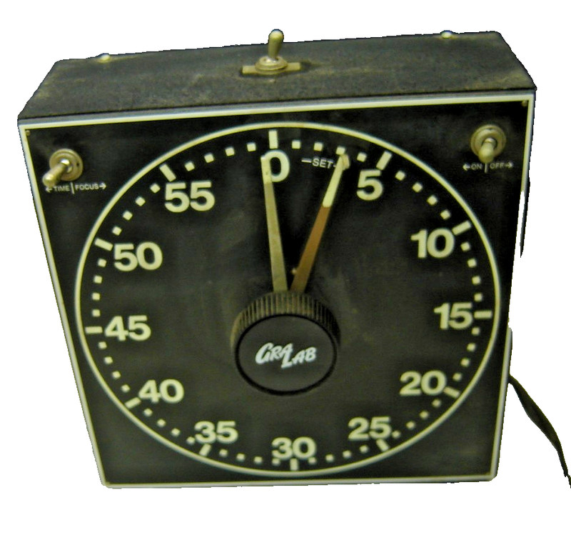 Vintage GraLab Photograph Photography Developing Darkroom Timer  Glow  Dark Face