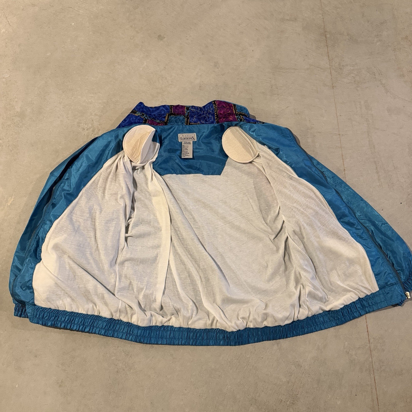 Basic Editions Extra Large Vintage Track Suit Jog… - image 6