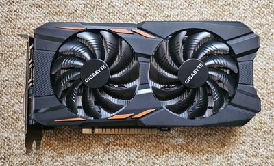 Gigabyte Nvidia Windforce GeForce GTX 1050 Ti OC 4GB Gaming PC GPU Grafikkarte