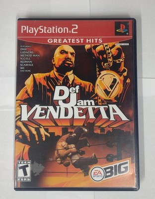 Def Jam Vendetta Sony PlayStation 2 Greatest Hits Edition