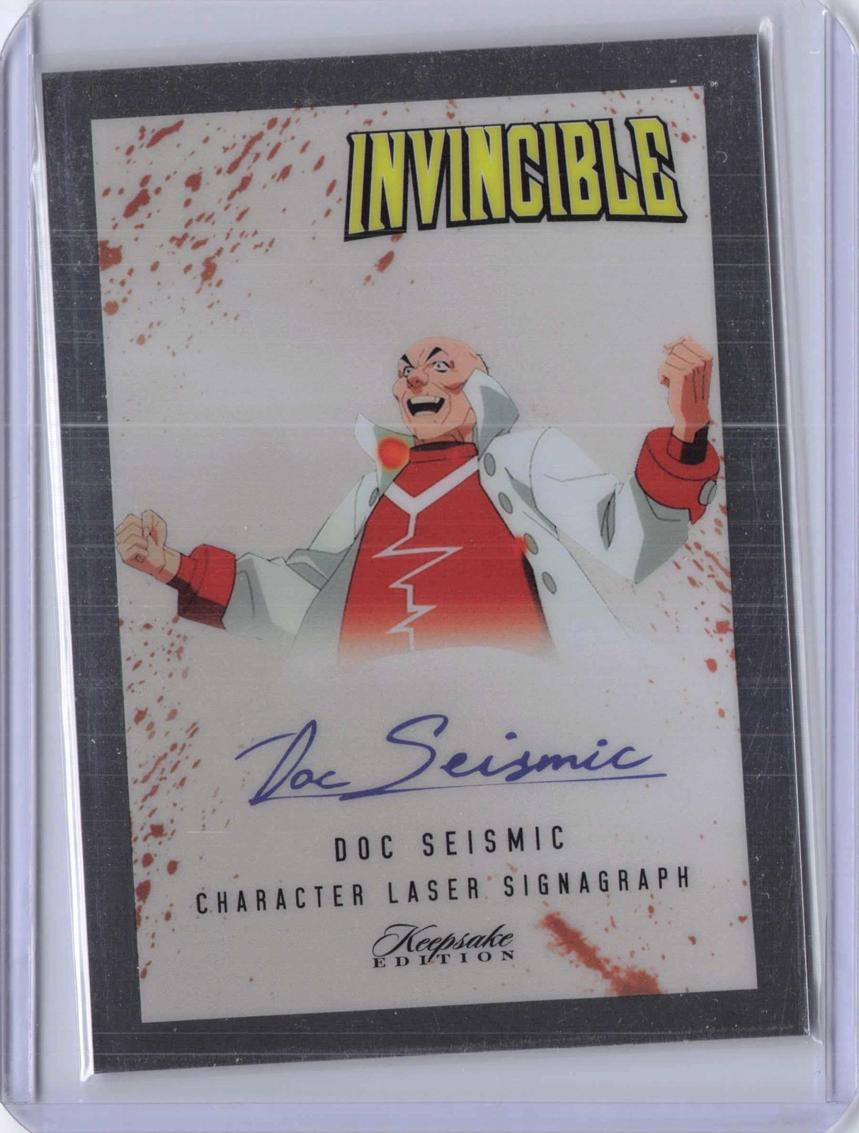 2025 Keepsake Invincible Season 1 #352 Doc Seismic Silver