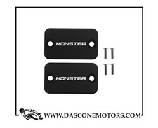 COPERCHI TAPPI POMPA FRENO FRIZIONE DUCATI MONSTER 400 600 620 750 800 900 NERO