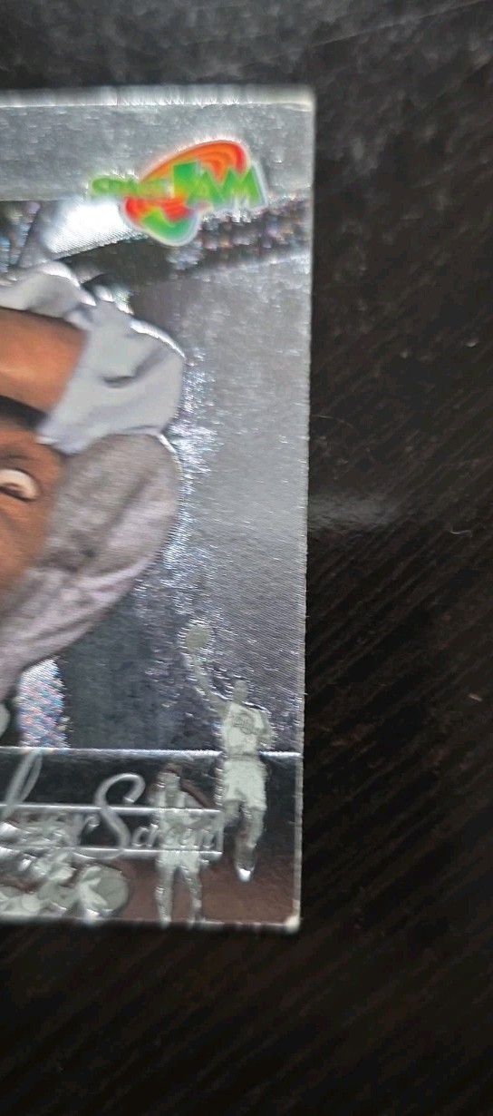 1996 Upper Deck Space Jam Jordan's Silver Screen Michael Jordan #JS2 view 3