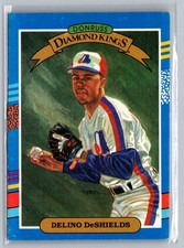 1991 Donruss #11 Delino DeShields Diamond Kings