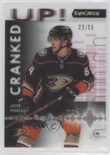 2022-23 Upper Deck Synergy Cranked Up Pink 23/25 Jacob Perreault #CU-PE 0px1