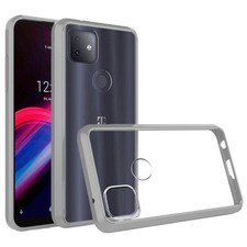 GSA Clear Hybrid Bumper Case for T-Mobile REVVL V Plus 5G