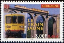 France Yvert Num 3338 ** Train Cerdagne en 2000