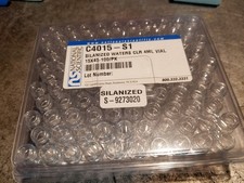 C4015-S1: 4mL (13mm) Screw Thread Vials, Clear Glass, 4mL, Silanized