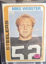 1978 Topps - Mike Webster #351 Pittsburgh Steelers 52