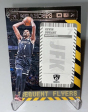 2021-22 Panini NBA Hoops Kevin Durant Frequent Flyers #15 Brooklyn Nets