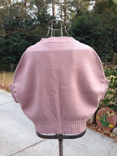 STELLA FOREST Dusky Mauve Dolman Cardigan Sweater M/L size 3 - Picture 2 of 4