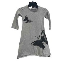 Little Spring Kids Girls Size 5T Long Sleeve 100 Cotton Butterfly T Shirt Dress