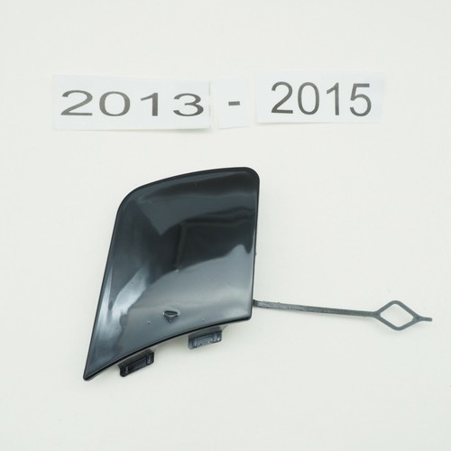 Cubierta de gancho de remolque de parachoques delantero para BMW X1 E84 LCI SE 2013-2015 negro azabache 668 - Imagen 2 de 8