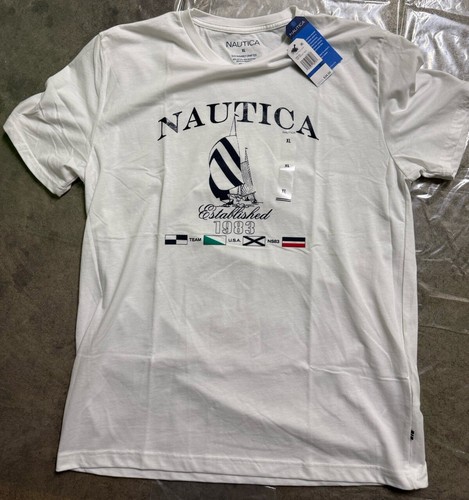 Men's Nautica T Shirt ( Retail Price 34.50 ) Size XL - Picture 2 of 14
