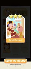 Monopoly GO 3 Sticker Small Favour Fast Delivery