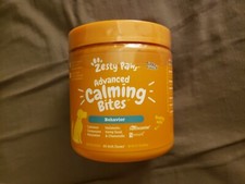 Zesty Paws Calming Bites Behavior 90 Soft Chews Pet Treats ex 12/2025-03/2026